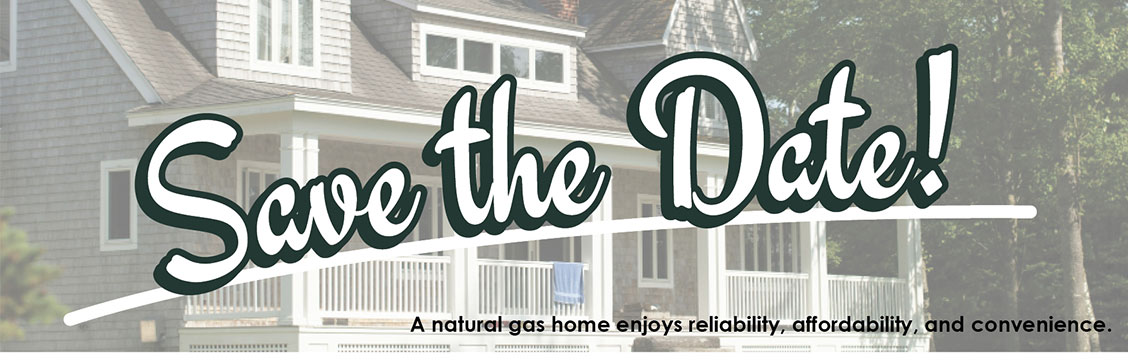 home show Save The Date postcard header graphic.